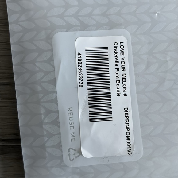 Brand new Love Your Melon Cinderella Pom Beanie - Picture 6 of 6